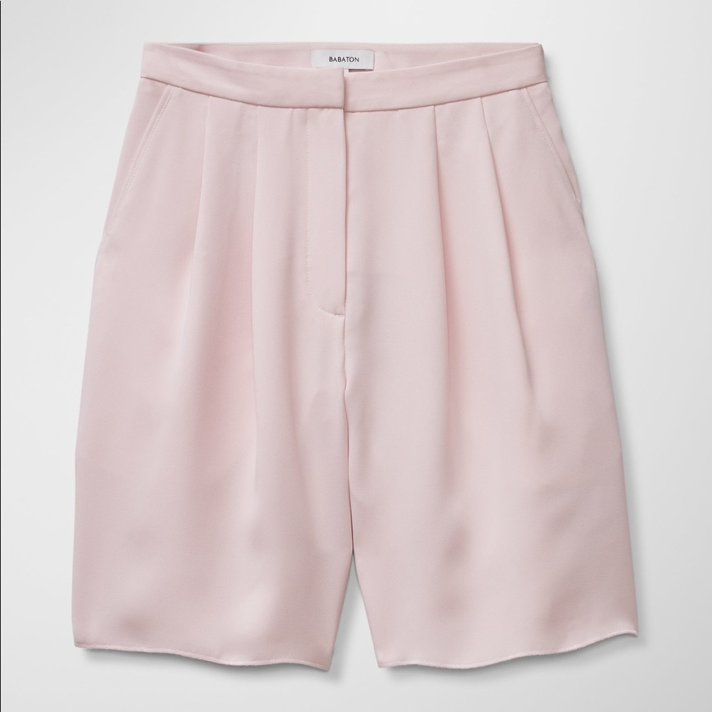 Pink Aritzia shorts